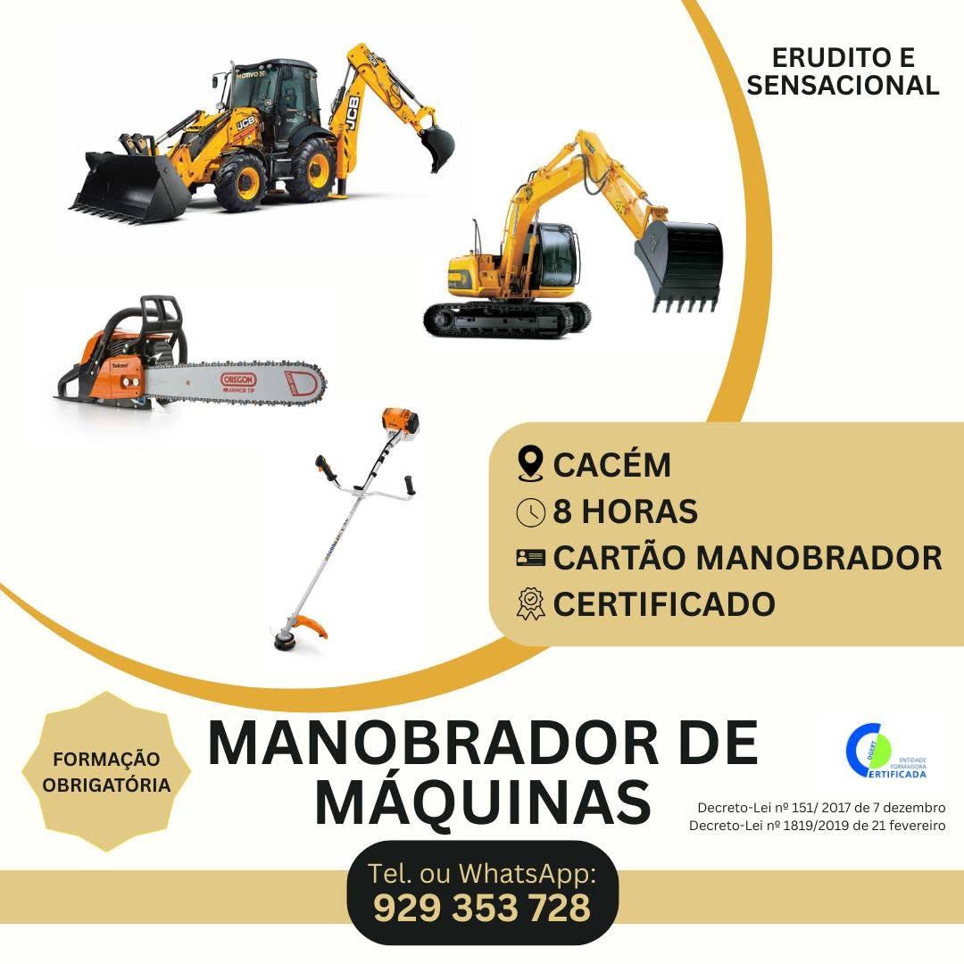 Curso de Manobrador de Máquinas