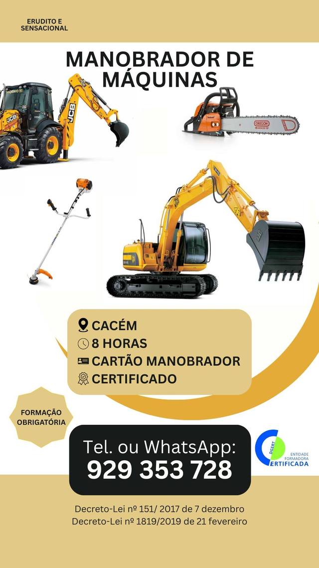Curso de Manobrador de Máquinas